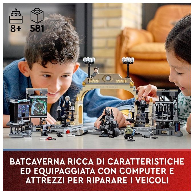 LEGO Dc Batman Batcaverna: Faccia a Faccia con The Riddler
