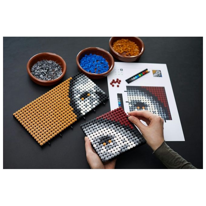 LEGO Art Harry Potter Hogwarts Crests