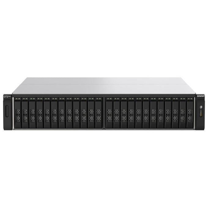 QNap TS-h2490FU NAS Armadio 2U Collegamento Ethernet LAN Nero-Grigio 7302P