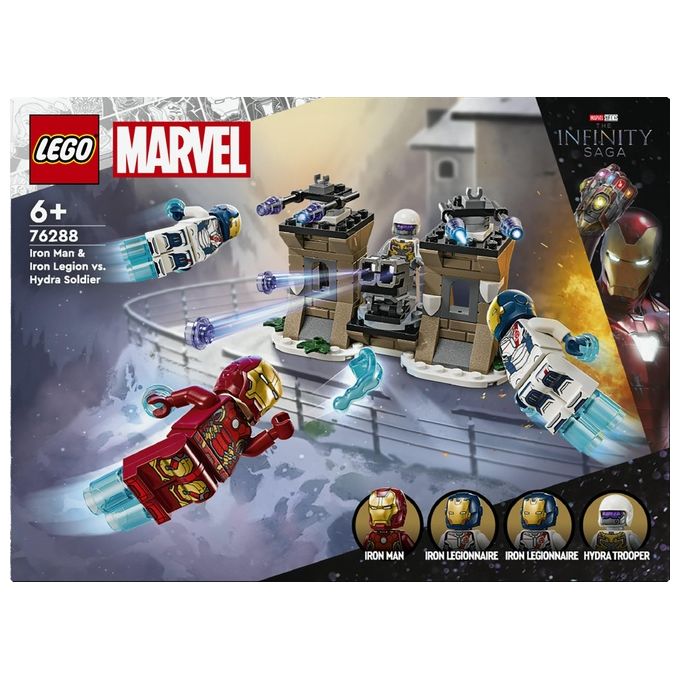 Lego Marvel Iron Man e Legione di Ferro Vs. Soldato Hydra