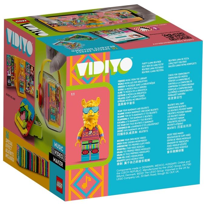 LEGO Vidiyo Party Llama BeatBox Creatore Video Musicali con Lama