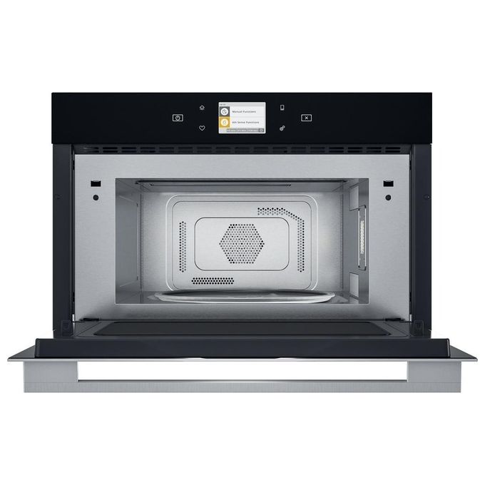 Whirlpool W9 MD260IXL Forno a Microonde Combinato da Incasso con Grill Capacita' 31 Litri Potenza 1000 W Funzione DualCrisp Steam Jet Start DeFrost Display LCD Acciaio Inox