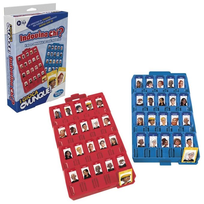 Hasbro Gioco da Viaggio Indovina Chi? Travel