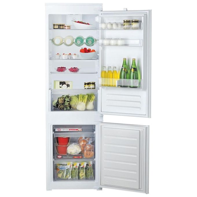 Hotpoint BCB 7030 D1 Frigorifero Combinato Capacita' 273 Litri Classe Energetica F Ventilato Active Fresh 177 cm Bianco
