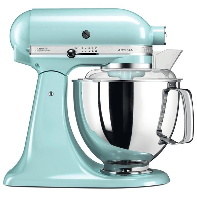 KitchenAid 5KSM175PSE Artisan Impastatrice Planetaria 300W 4,8 Litri Ghiaccio