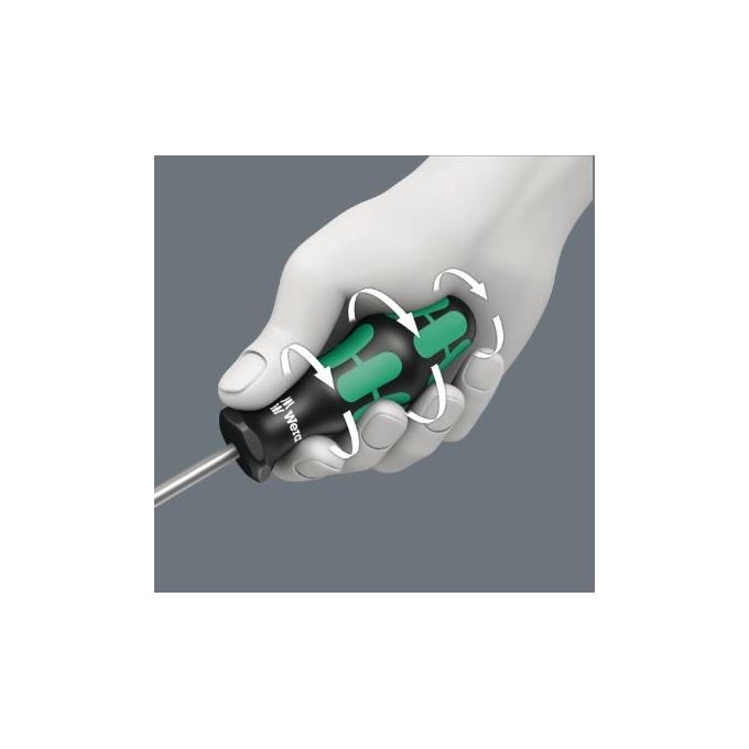 Wera Set di Cacciaviti Kraftform Compact 10 Pezzi Nero