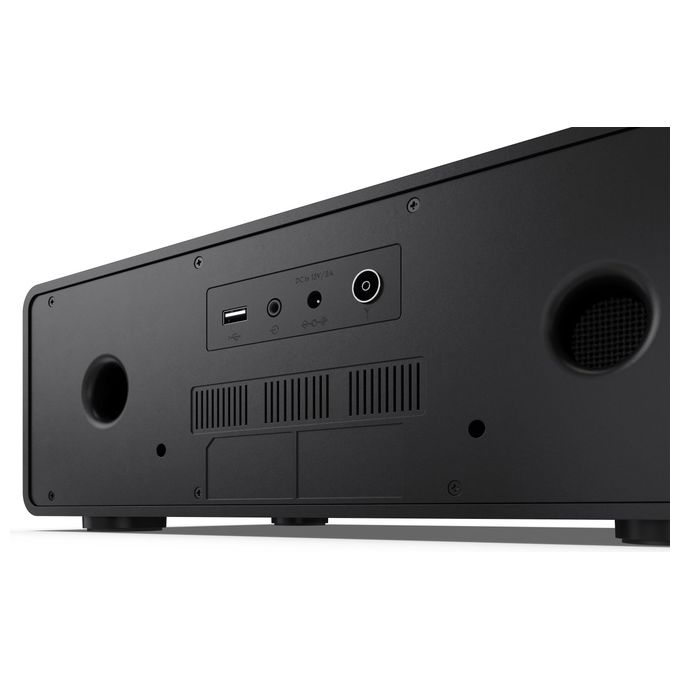 Sharp ALL-IN-ONE HI-FI Sound System Microsistema Audio per la Casa 100W Marrone