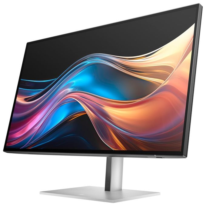 HP 727pq Series 7 Pro monitor LED 27'' 2560 x 1440 QHD @ 120 Hz IPS Black 400 cd-m² 2000:1 DisplayHDR 400 5 ms HDMI DisplayPort nero argento