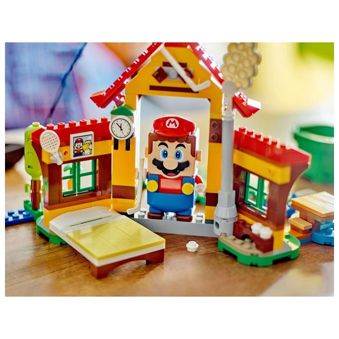 LEGO Super Mario 71422 – Picnic a Casa di Mario, Set di Espansione 259 Pezzi con Personaggi di Mario, Yoshi e Goomba, Eta' 6+