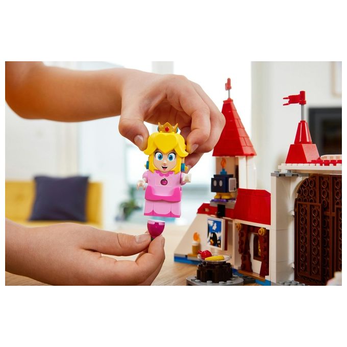 LEGO 71408 Super Mario Pack Espansione Castello di Peach 1216 pezzi 5 personaggi inclusi (48x37x9 5 cm) colore Nero