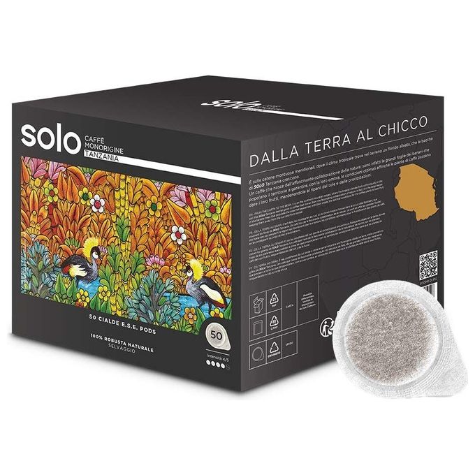 Polti Monorigine Tanzania 44 Cialda Caffe' Confezione 50 Pezzi