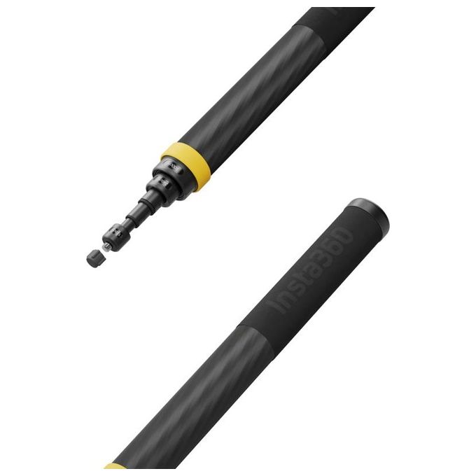 Insta360 Extended Edition Selfie Stick Supporto Action Cam Dineess Nero