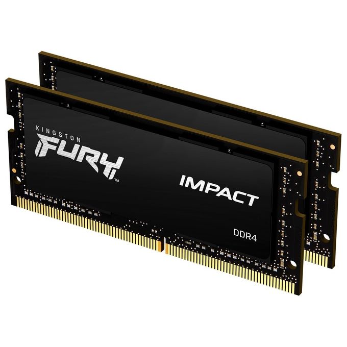 Kingston FURY Impact Memoria Ram 64GB 3200MHz DDR4 CL20 SODIMM (KIT_ of 2)