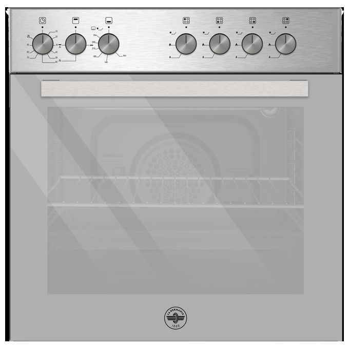 La Germania SE664GX24 Cucina con Piano Cottura a Gas Forno a Gas 60cm Inox