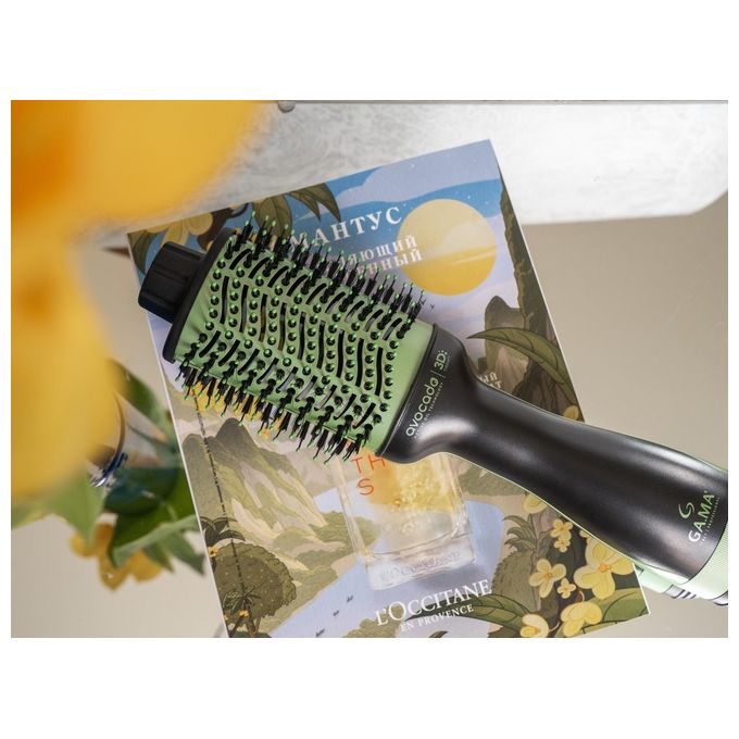 Ga.Ma Modellatore Capelli Avocado 3D Therapy Verde e Nero