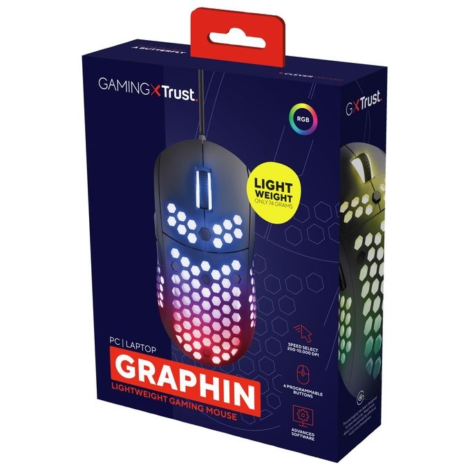 Trust GXT 960 Graphin Ultra-Lightweight Mouse Gaming