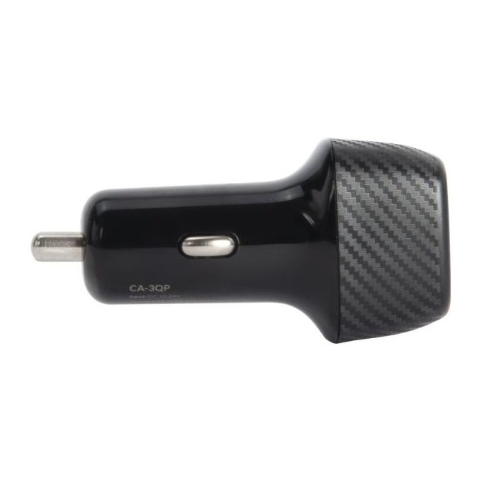 Vultech Caricatore da Auto con Usb 18W e Type-C 27W Quickcharge 3.0