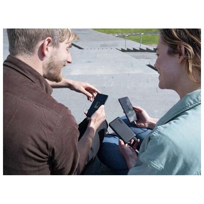 Trust 24679 Primo Powerbank 5000 mAh USB-C USB-A Ricarica Rapida 15 W colore Nero