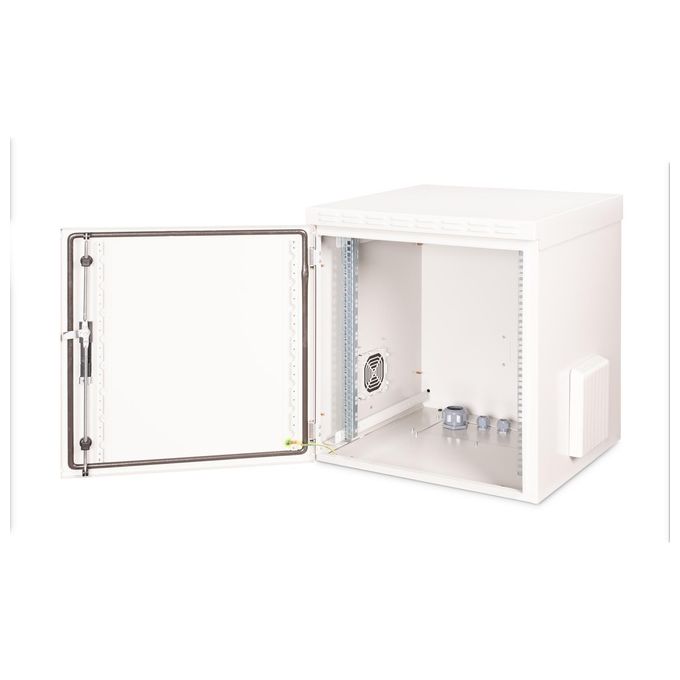 Digitus Armadio Rack 19'' per Reti da Esterno Protezione Ip55 12 Unita' 713x600x600mm