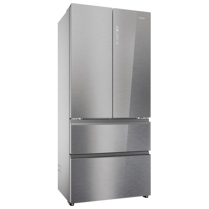 Haier Serie 7 HFR7819ENGC Frigorifero Americano Side By Side 504 Litri Classe E No Frost colore Inox