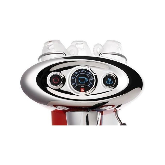 Illy macchina caffe' x7.1 iperespresso automatica a capsule bianca 1l