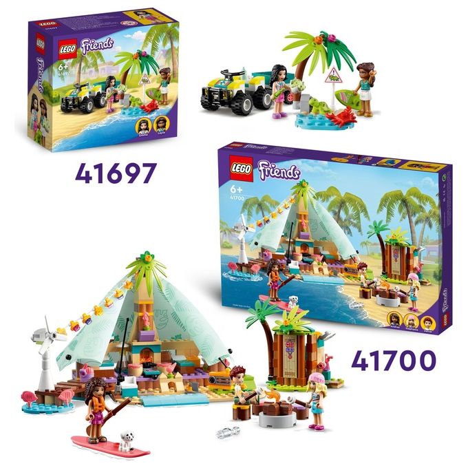 LEGO Friends Glamping sulla Spiaggia