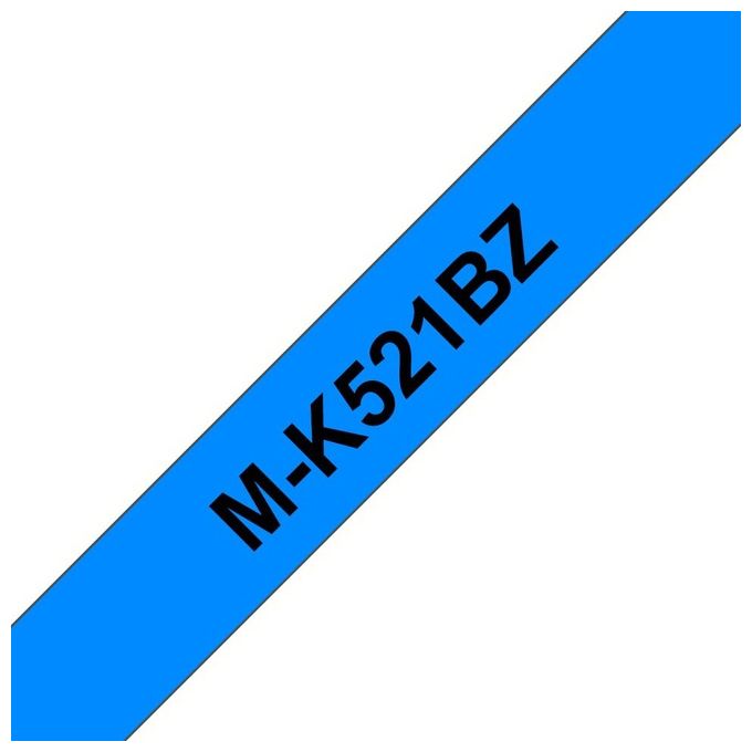 Brother Nastro per Etichettatrice Tipom Nero su Blu 9mm Ptouch 65