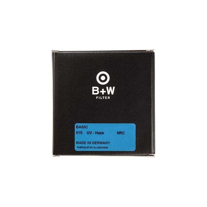 B+W 1100145 Basic UV MRC Filtro UV 82mm con rivestimento multi-strato e protezione frontale colore Nero
