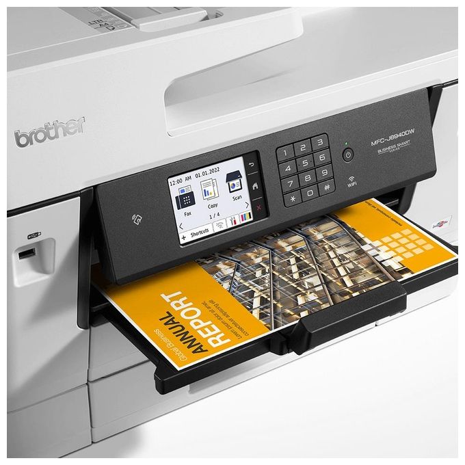 Brother MFC-J6940DW Stampante Inkjet Multifunzione a colori full A3. duplex. ADF. doppio cassetto. Wi-Fi Direct. NFC. rete wireless e cablata.