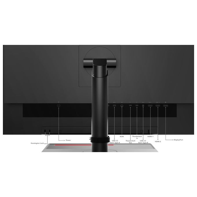 Lenovo Monitor ThinkVision Flat 27'' P27u-20 27'' 3840 x 2160 4K Tempo di risposta 4 ms