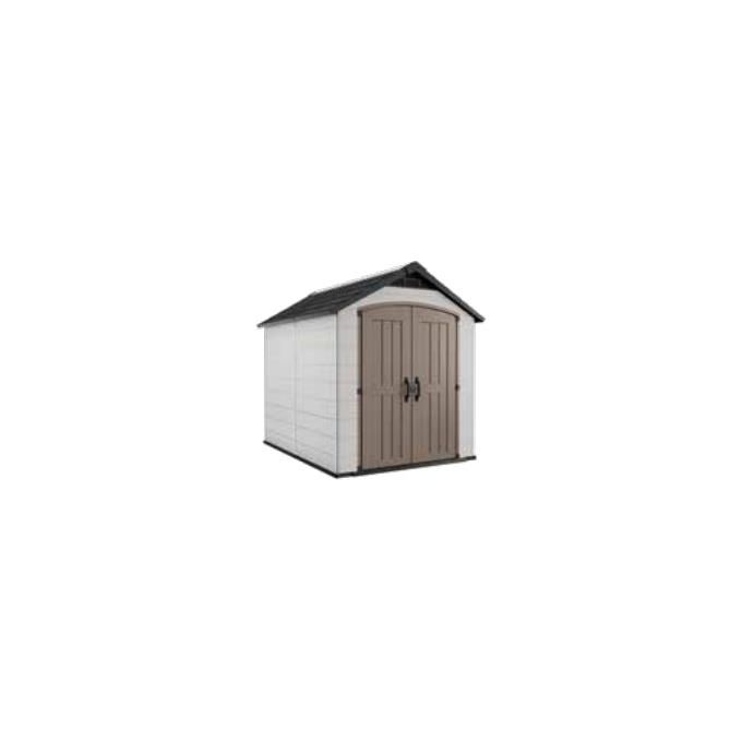 Keter Casetta da Giardino Monfort 759 in Resina 228x287x252h Grigio Marrone