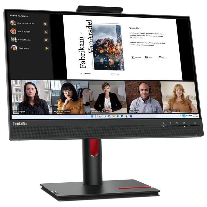 Lenovo ThinkCentre Tiny-In-One 22 LED Display 21.5'' 1920x1080 Pixel Full HD Nero
