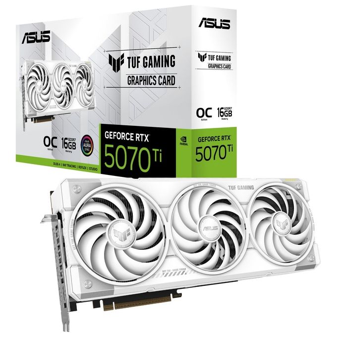 ASUS GeForce RTX 5070 Ti 16GB GDDR7 TUF Gaming Scheda Video