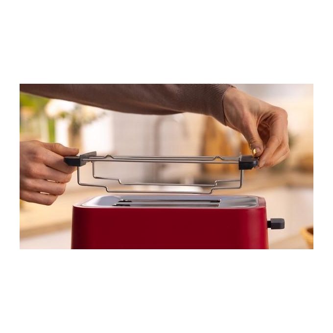 Bosch TAT4M224 Tostapane 2 Fette 950W Rosso
