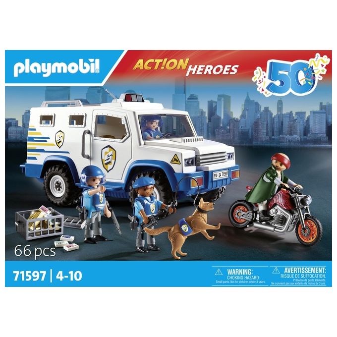 Playmobil City Action Furgone Portavalori