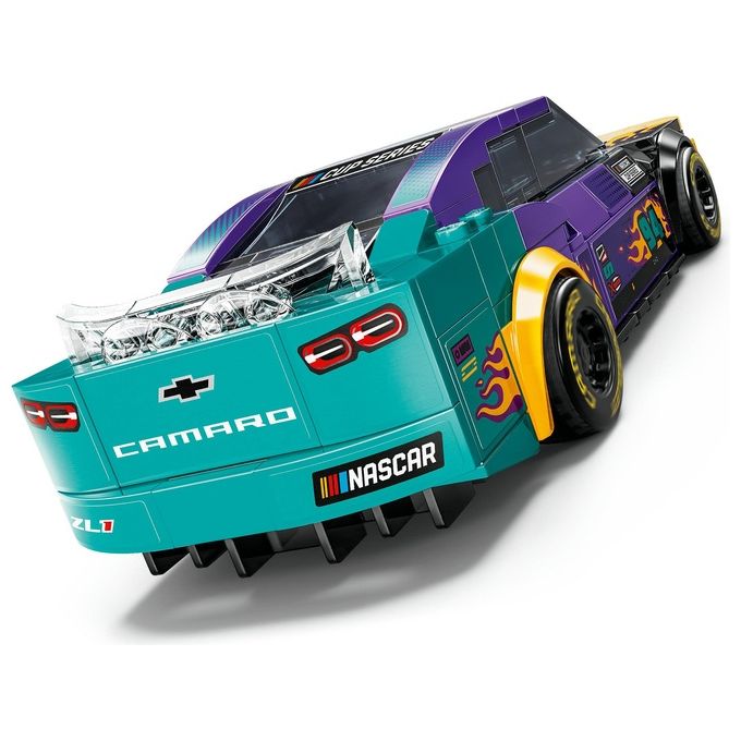 Lego 76935 Speed Champions Set Costruzione NASCAR Next Gen Chevrolet Camaro ZL1 328 Pezzi