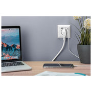 Digitus Presa a Muro Shuko con 2 Prese Usb 5V 2,1A