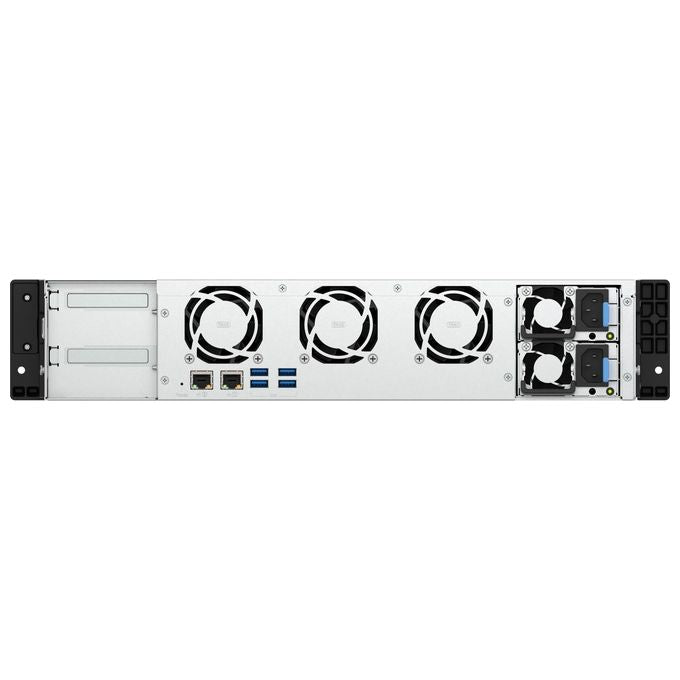 Qnap TS-855EU-RP NAS Armadio 2U Collegamento Ethernet LAN Nero C5125