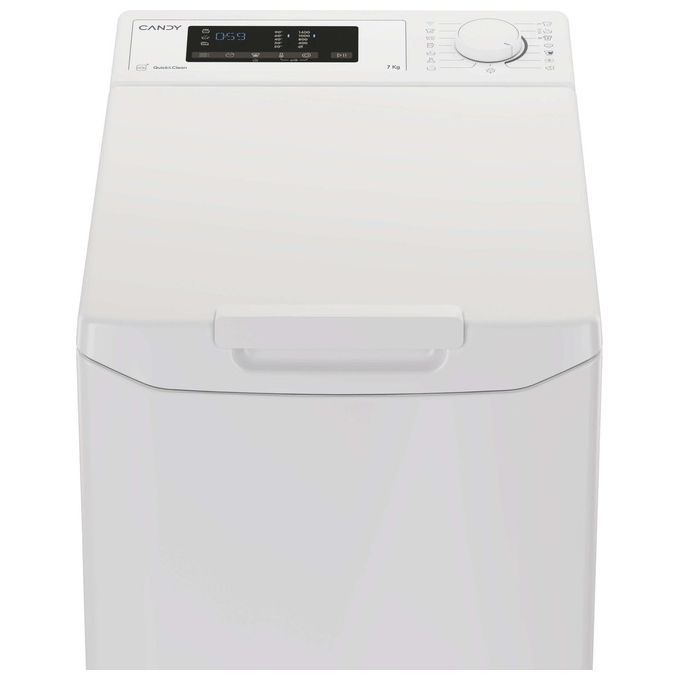 Candy TCA473D3S ProWash 300 Lavatrice Carica dall'Alto 7 Kg 1400 rpm Classe C WiFi (86x41x60 cm) colore Bianco
