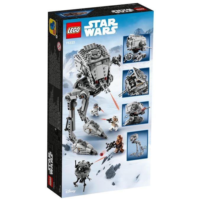 LEGO Star Wars At-St di Hoth con Minifigure di Chewbacca e Droide