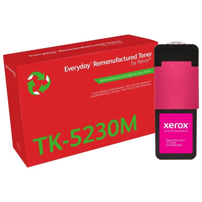 Everyday di Xerox Toner Rigenerato Magenta Compatibile con Kyocera Tk-5230m