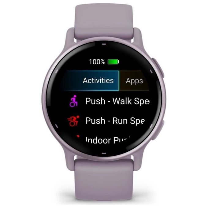 Garmin Vivoactive 5 1.2'' GPS Sport Salute Notifiche Orchid Metallic