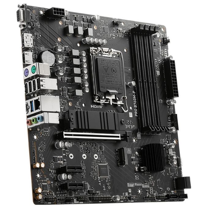 MSI PRO B760M-P Scheda Madre Intel B760 LGA 1700 micro ATX