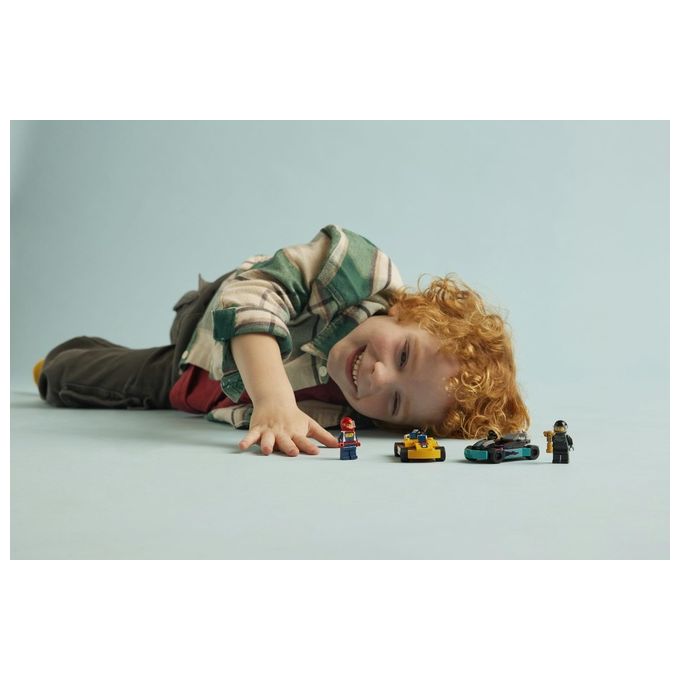 LEGO City 60400 Go-Kart e Piloti 60400-LEGO Modellini da Costruire di Mini Go Kart da Corsa Veicoli Giocattolo per Bambini di 5+ Anni