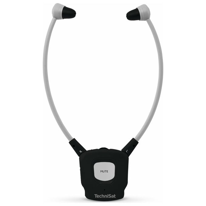 Technisat Stereoman ISI 3 Cuffie Wireless Stereo per TV Nero