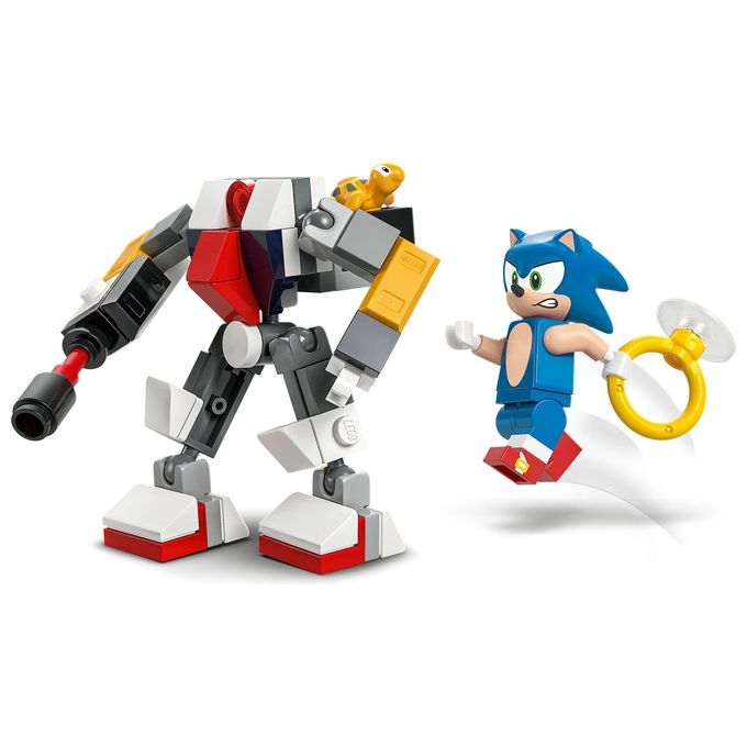 LEGO Sonic Duello al Falo' di Sonic Giochi d'Avventura per Bambini e Bambine da 7 Anni in su con Personaggi del Videogioco tra cui 2 Robot Giocattolo Idea Regalo di Compleanno per Gamer 77001