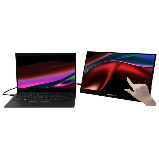 Verbatim Pmt-14 Monitor Portatile Touch 14'' Full Hd