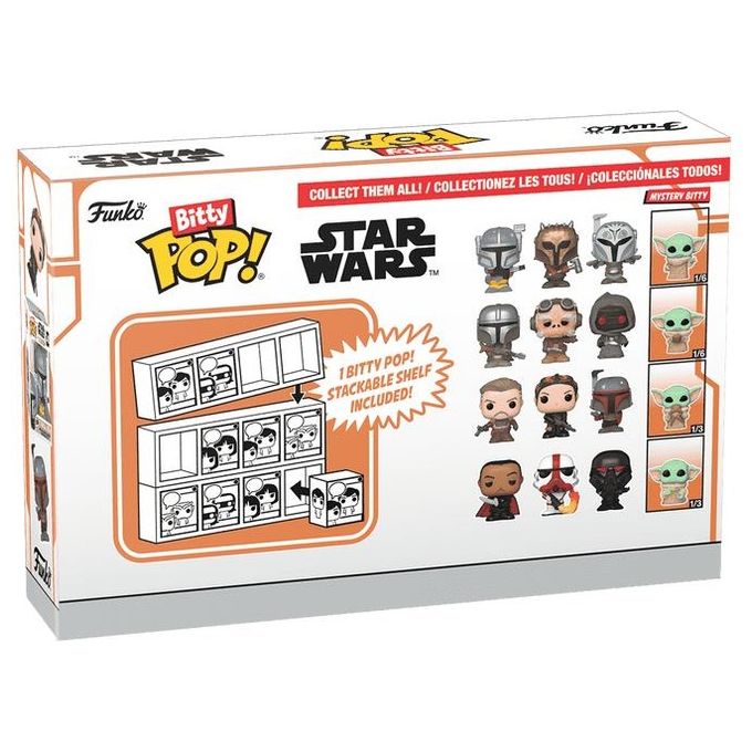 Funko Pop! Bitty Pop 4 Pack Star Wars The Mandalorian
