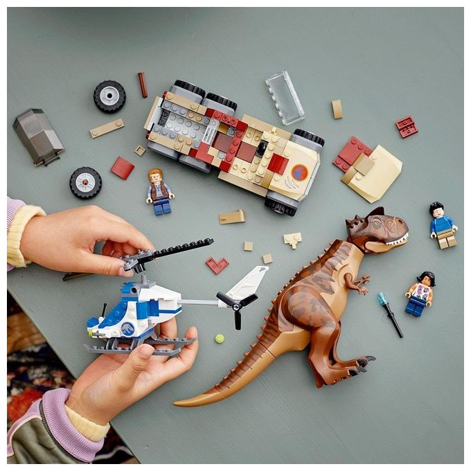 LEGO Jurassic World Carnotaurus Dinosaur Chase