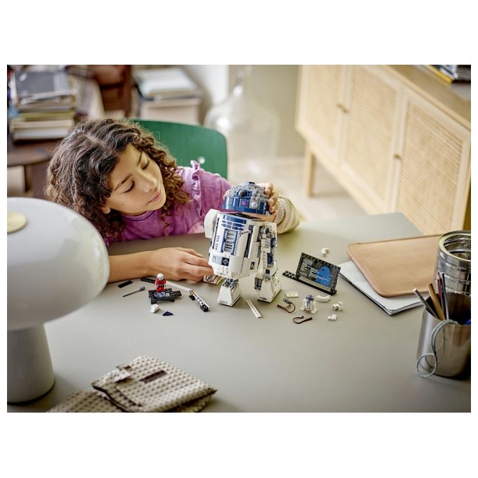 LEGO Star Wars 75379 R2-D2, Modellino da Costruire di Droide con Parti Mobili e Accessori, Giochi Bambini 10+ con Minifigure